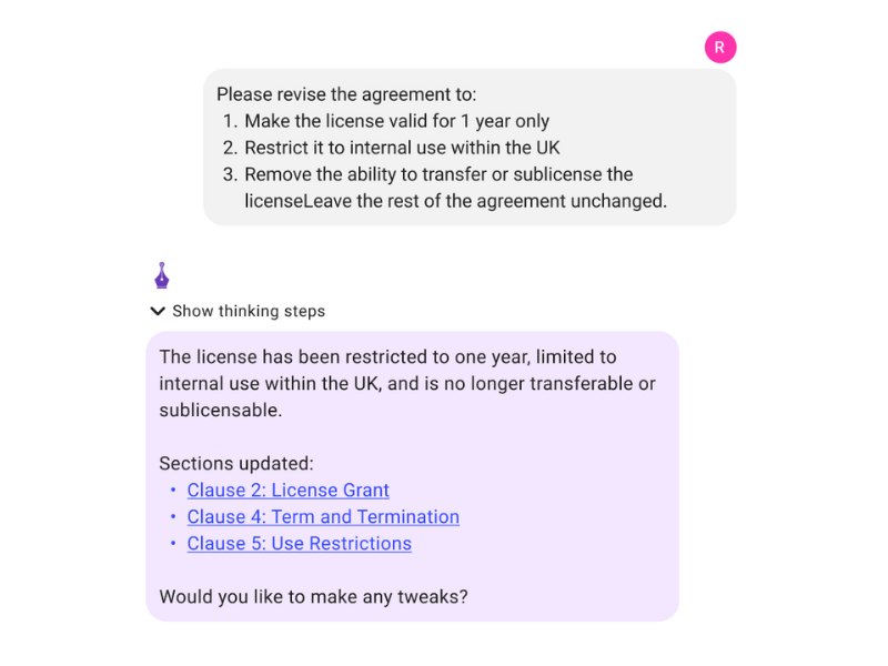 screenshot of Genie AI